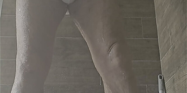 ass,chubby,shower